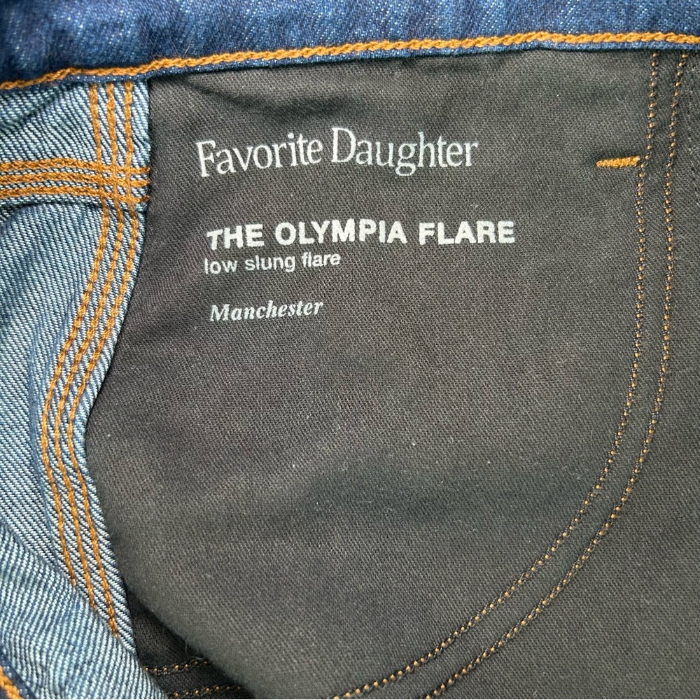 Favorite Daughter The Olympia Flare Low Slung Flare Jeans in Manchester Size 29 - Picture 11 of 16
